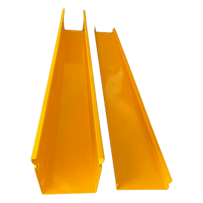 CHAROFIL Tramo Recto de Aluminio para Fibra Óptica