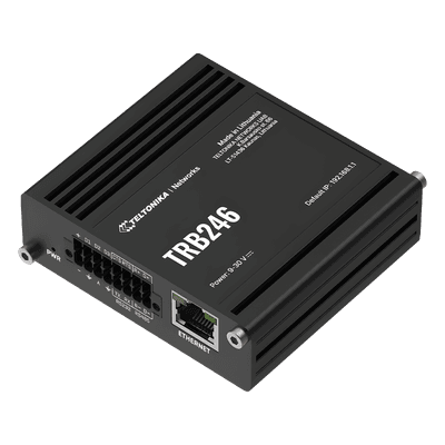 TELTONIKA Gateway IoT Industrial/ Doble SIM 4G/ conexión RS232-RS485/ 1 Puerto configurable LAN-WAN