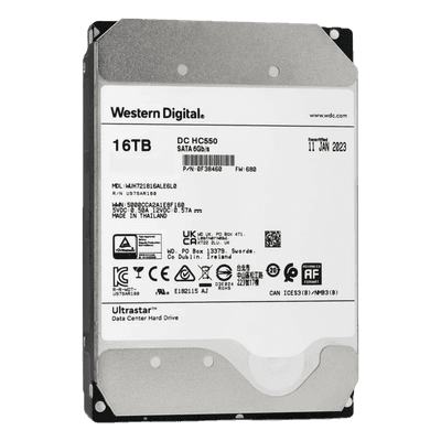 Western Digital (WD) Disco Duro Enterprise 16 TB