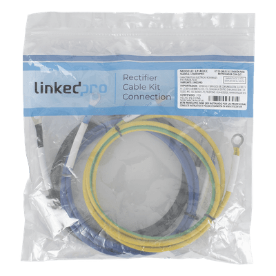 LINKEDPRO BY EPCOM Kit de Cables de Conexión para Rectificador