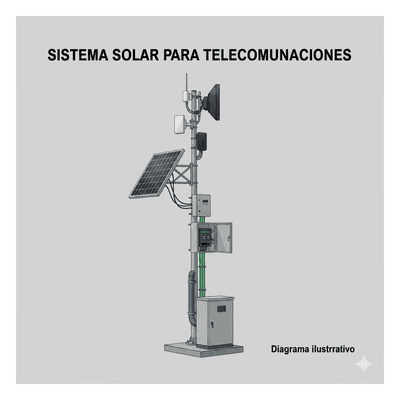 EPCOM POWERLINE Kit Solar PoE