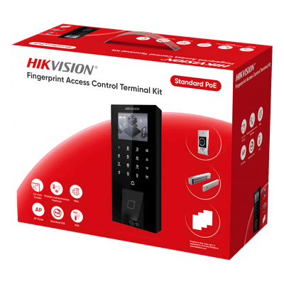 HIKVISION Kit Terminal Control Acceso Biométrico