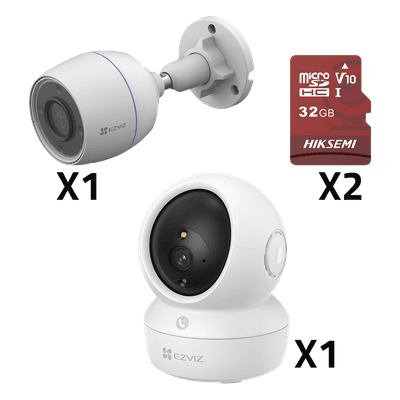 EZVIZ Kit de Cámaras Wi-Fi