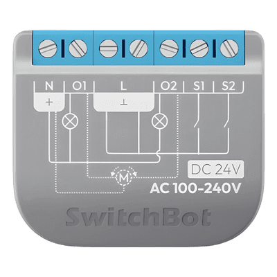 SWITCHBOT Relay Switch Inteligente 2 Canales