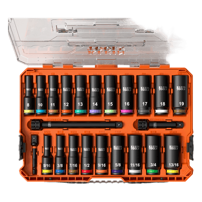 KLEIN TOOLS Juego de Dados de Impacto Profundos