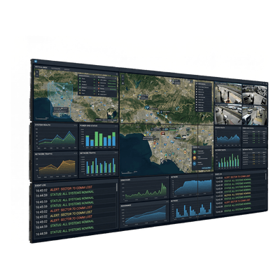 SAMSUNG ELECTRONICS Kit Video Wall LCD 3x3