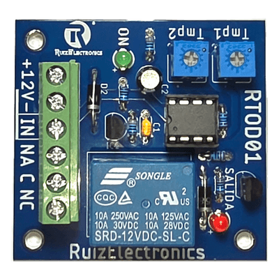 Ruiz Electronics Tarjeta Temporizadora