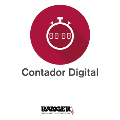 RANGER SECURITY DETECTORS Contador Digital