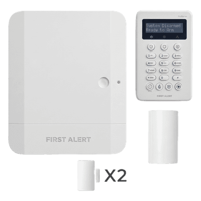 HONEYWELL HOME RESIDEO Panel de intrusión híbrido + teclado slim alfa