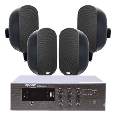 EPCOM PROAUDIO Kit de Sonido Ambiental