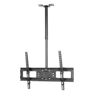 PEERLESS Montaje de techo Inclinable y Ajustable para pantallas desde 32-75 pulgadas / Capacidad de Carga 50 kg / VESA 200x200 hasta 600x400 / Acabado Resistente a Rasguños / Incluye Herrajes de Montaje