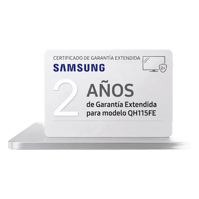 SAMSUNG ELECTRONICS Extension de garantia para pantallas profesionales modelo QH115FE