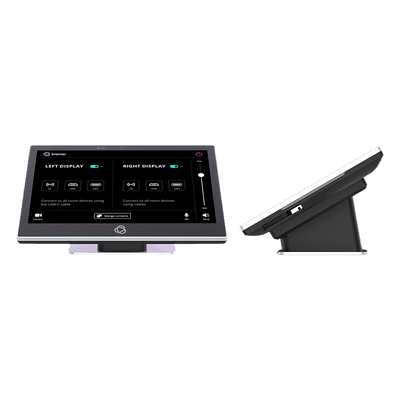 KRAMER Panel Táctil 10.1 Pulgadas | Resolución 1920x1200 IPS | Multi-Touch 10 Puntos | Android 13 | PoE IEEE 802.3at | Procesador Genio 510 Hexa Core | 4GB RAM | 32GB eMMC | Diseño Seguro | Montaje Mesa y Pared Incluido | Kramer KT-2010SH
