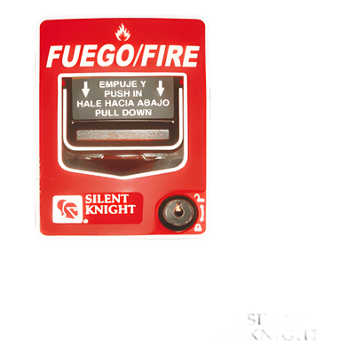 SILENT KNIGHT BY HONEYWELL Estación de Jalón de Doble Acción