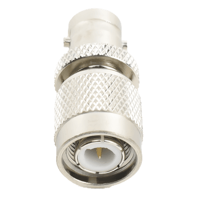 RF INDUSTRIES,LTD Adaptador en Línea, de Conector TNC Macho a BNC Hembra, Níquel /Oro /Teflón.