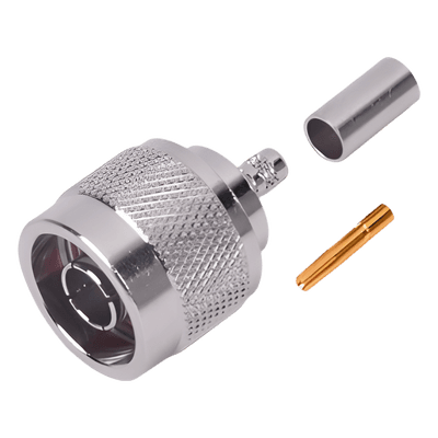 RF INDUSTRIES,LTD Conector N Macho Inverso