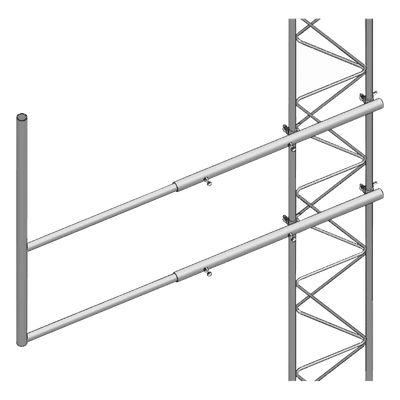 SYSCOM TOWERS Brazo Tipo F para Torre