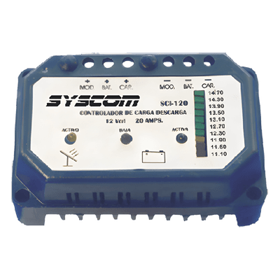 SYSCOM Controlador de Carga Solar