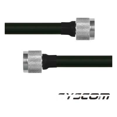EPCOM INDUSTRIAL Cable RF400, con conductores N Macho en ambos extremos.