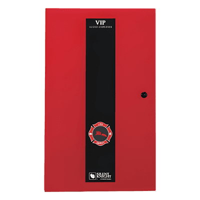 SILENT KNIGHT BY HONEYWELL Amplificador Inteligente de 50 Watts para Sistema de Evacuación por Voz, con Fuente de Alimentación y Respaldo de Batería