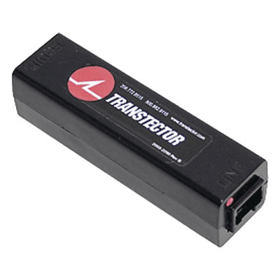 TRANSTECTOR Protector de Sobretensión PoE Gigabit Ethernet