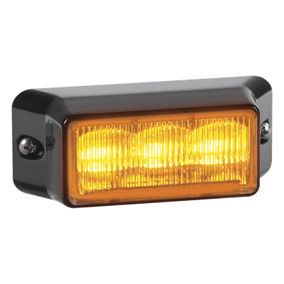 FEDERAL SIGNAL Luz auxiliar IMPAXX de 3 LEDs, color ámbar