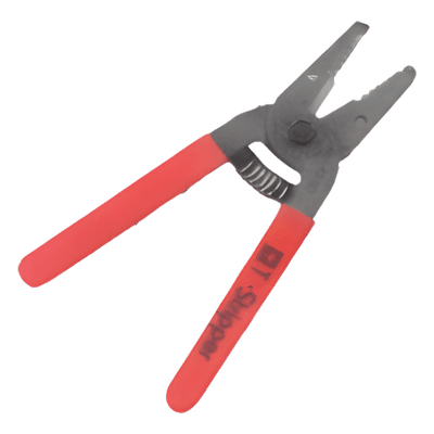 SYSCOM Pinza pelacable de acción rápida y suave. Calibre 16 a 26 con 6" (15.3 cm) de largo.