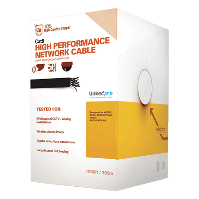 LINKEDPRO BY EPCOM Bobina de Cable Cat6+