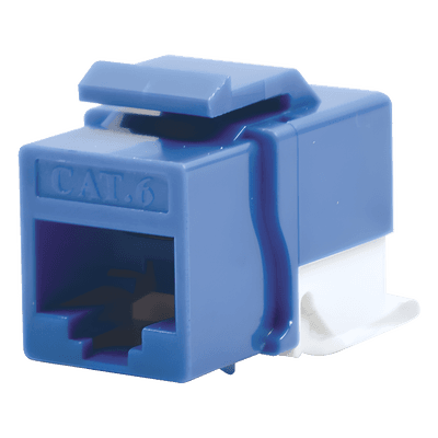LINKEDPRO BY EPCOM Módulo Jack Cat6 sin herramienta (toolless) keystone - Color Azul