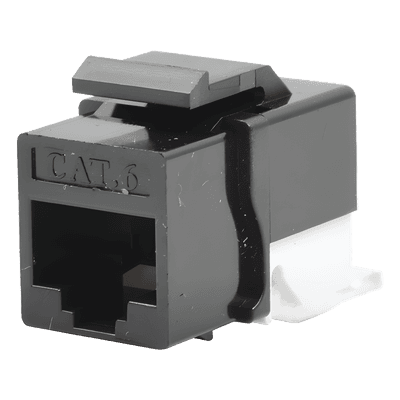 LINKEDPRO BY EPCOM Módulo Jack Cat6 sin herramienta (toolless) keystone - Color Negro