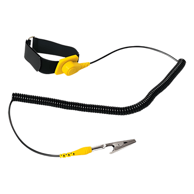 SYSCOM Pulsera Antiestática de Muñeca para Mesa de Trabajo.