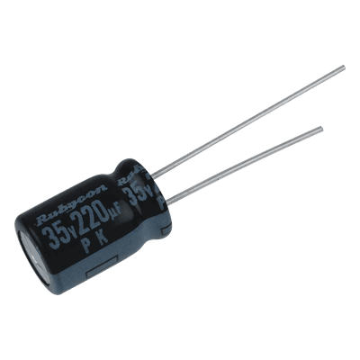 SYSCOM Capacitor Electrolítico Radial