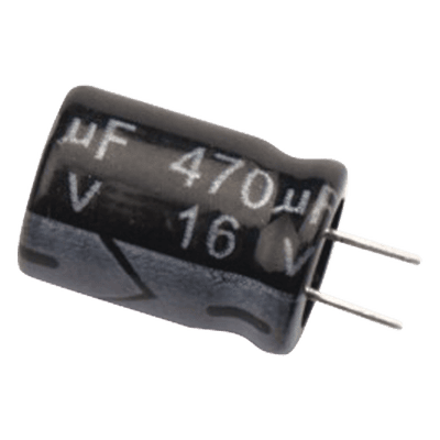 SYSCOM Capacitor Electrolítico de Aluminio