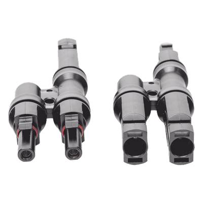 EPCOM POWERLINE Conector MC-4 Doble para Módulos Fotovoltaicos