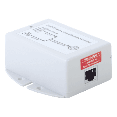 TYCON POWER PRODUCTS Inyector POE para Aplicación Solar, Entrada 9-36 Vcc, Salida Pasivo en 24 Vcc 10/100/1000 Mbps, Hasta 19 Watts