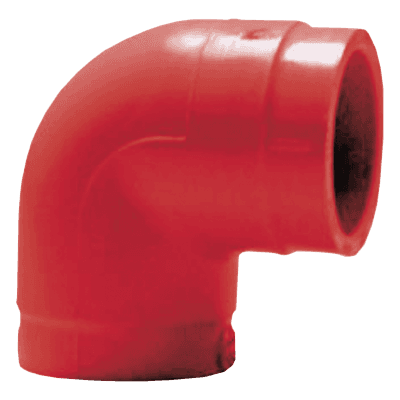 SAFE FIRE DETECTION INC. Codo 90° para Tubería de Detección de Humo por Aspiración