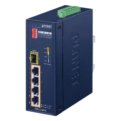 PLANET Switch Industrial PoE