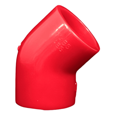 SAFE FIRE DETECTION INC. Codo 45° para Tubería de Detección de Humo por Aspiración