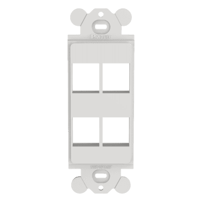PANDUIT Marco de Módulo Dúplex