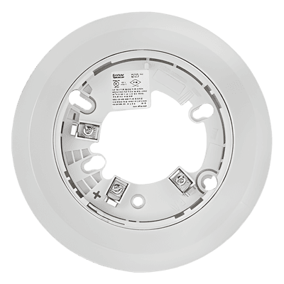SILENT KNIGHT BY HONEYWELL Base de 6 pulgadas para detectores IDP y SK, Color Marfil