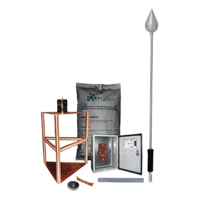 TOTAL GROUND Kit de Pararrayos