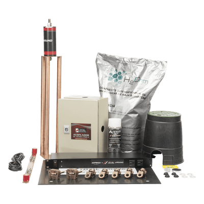 TOTAL GROUND Kit de Tierra Física Recomendada para Cuartos de Telecomunicaciones (Data Center).