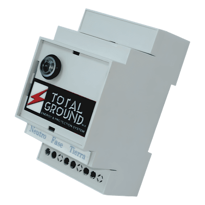 TOTAL GROUND Supresor de Picos DIN Rail