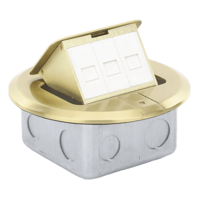 THORSMAN Mini Caja de Piso Redonda