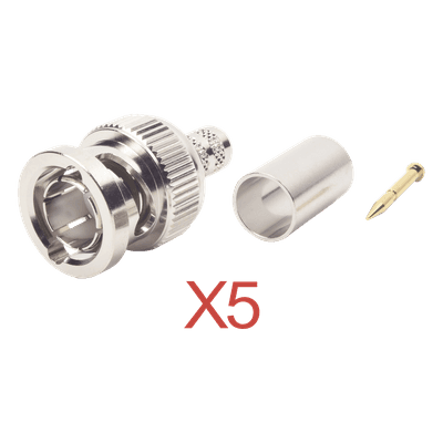 RF INDUSTRIES,LTD Kit de Conectores BNC Macho