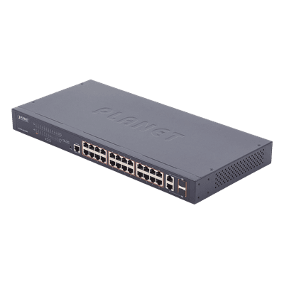 PLANET Switch administrable PoE+
