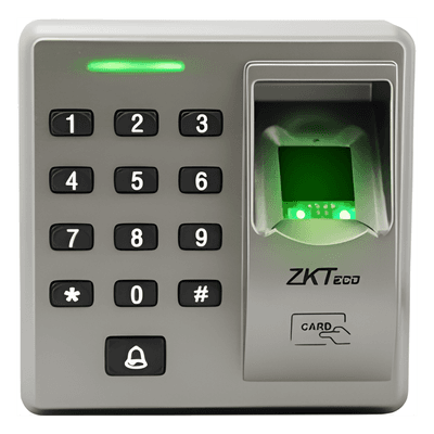 ZKTECO Lector de huella, teclado, proximidad, compatible con paneles