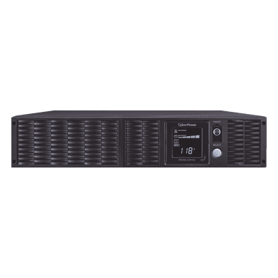 CYBERPOWER UPS de 1500 VA/1350 W, Topología Línea Interactiva, Entrada 120 Vca NEMA 5-15P, Onda Senoidal Pura, Torre o Rack 2 UR, Con 8 Tomas NEMA 5-15R