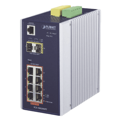 PLANET Switch Industrial Administrable Capa 2