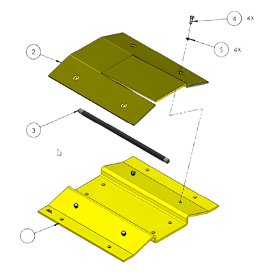 DKS DOORKING Espaciador para Kits de Picos